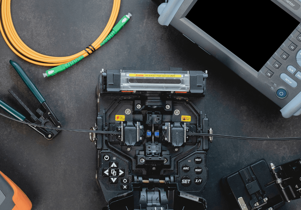 Optinių kabelių virinimo montavimas ir suvirinimas